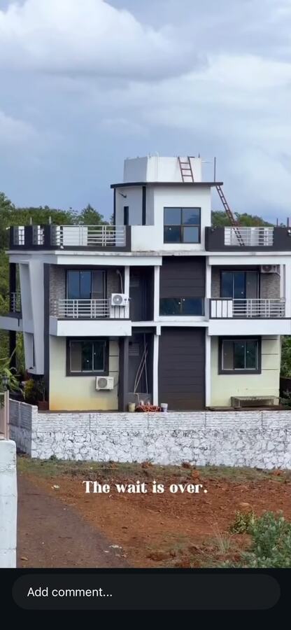 Nakshatra Villa exterior, a multi-storey premium villa